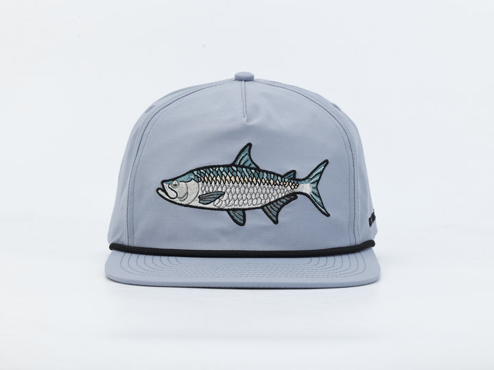 Embroidered Tarpon - Light Purple - Rope Hat