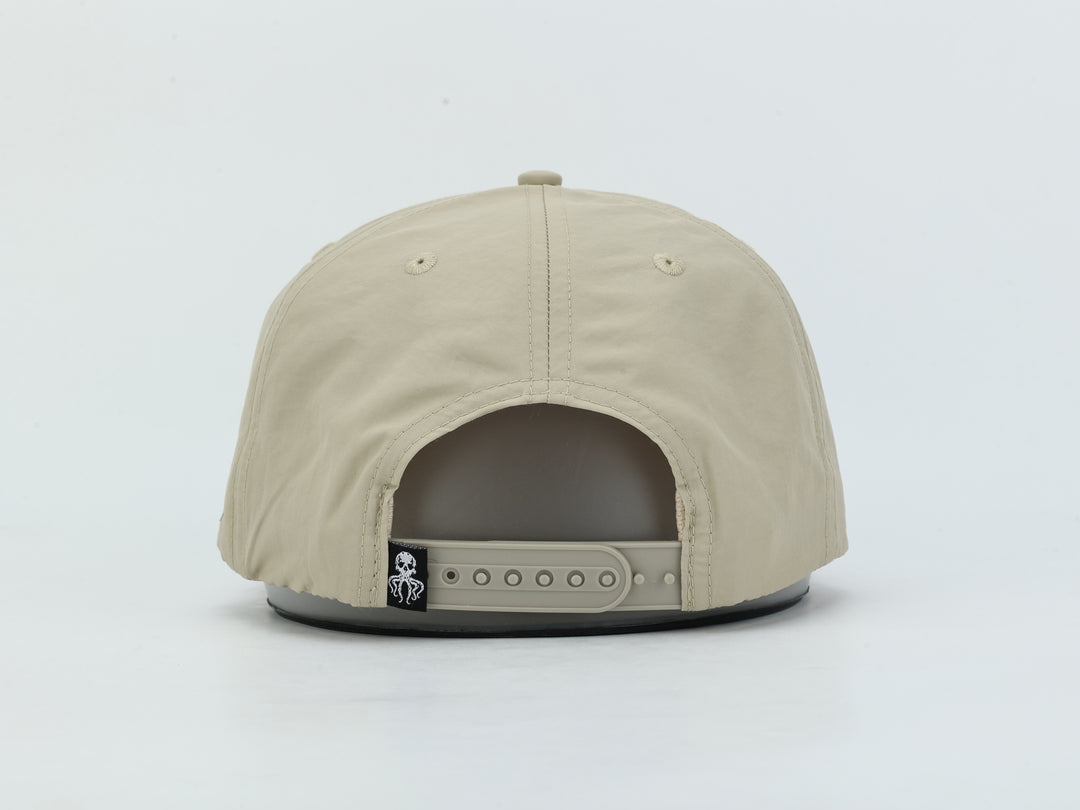 Embroidered Crawfish - Khaki - Rope Hat