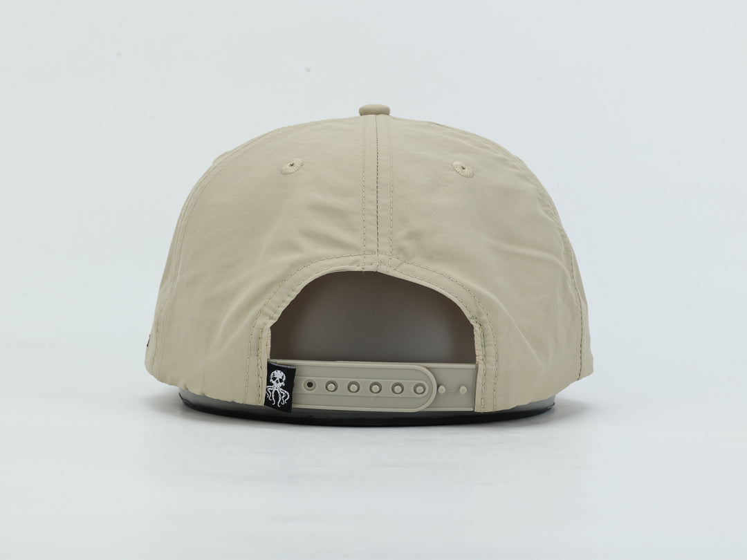 Embroidered Lure - Khaki - Rope Hat