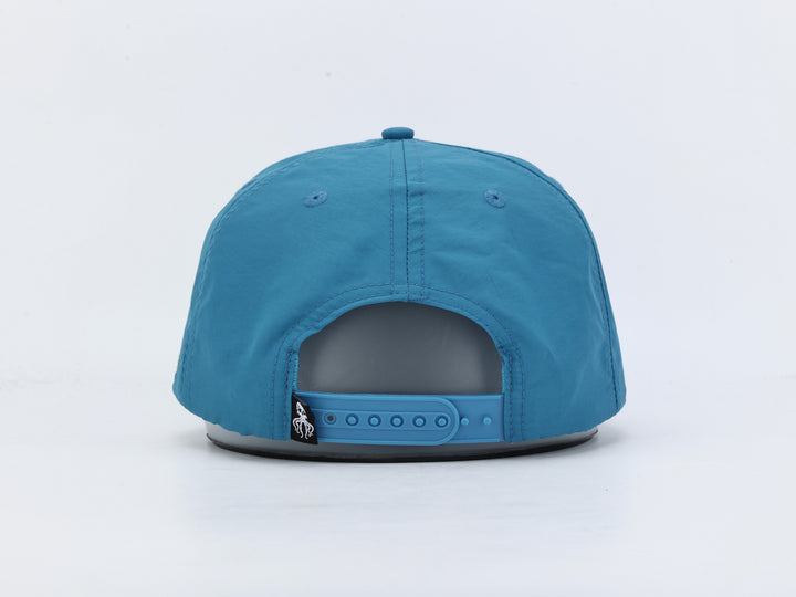Embroidered Marlin - Blue - Rope Hat