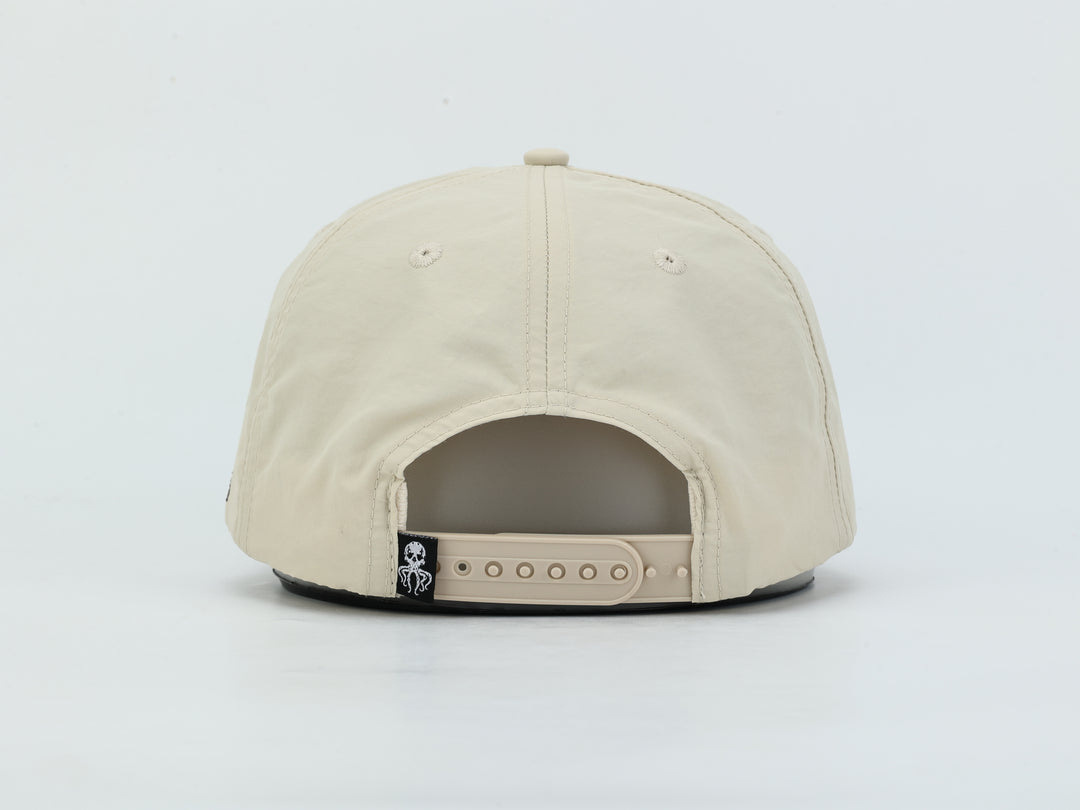 Embroidered Duck - Tan - Rope Hat