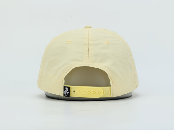 Embroidered Snapper - Yellow - Rope Hat