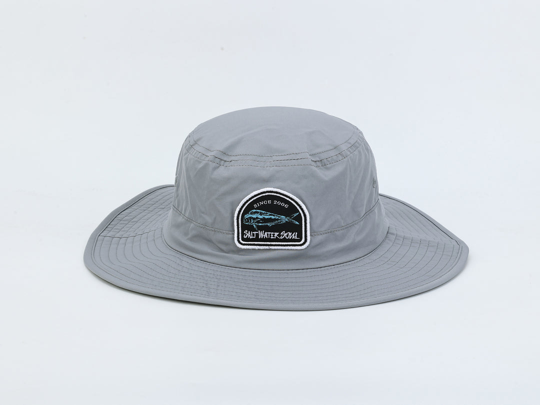 Mahi Wordmark - Gray - Bucket Hat