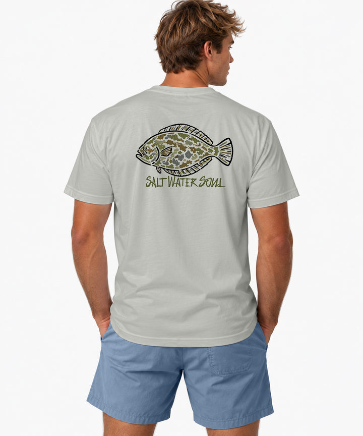 Watercolor Flounder T-Shirt