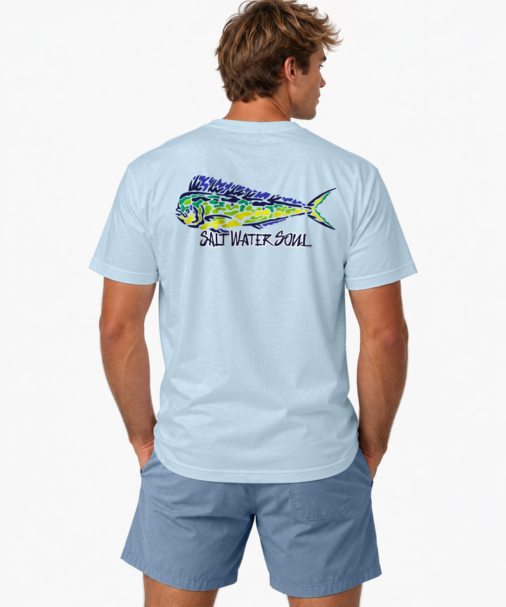 Watercolor Mahi T-Shirt
