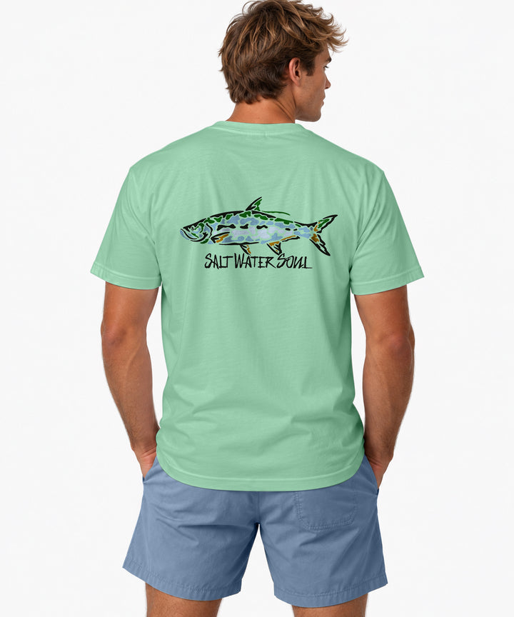 Watercolor Tarpon T-Shirt