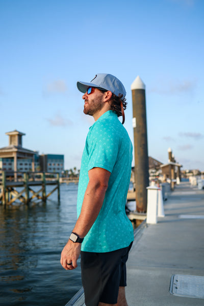 Circle Hook Polo Shirt
