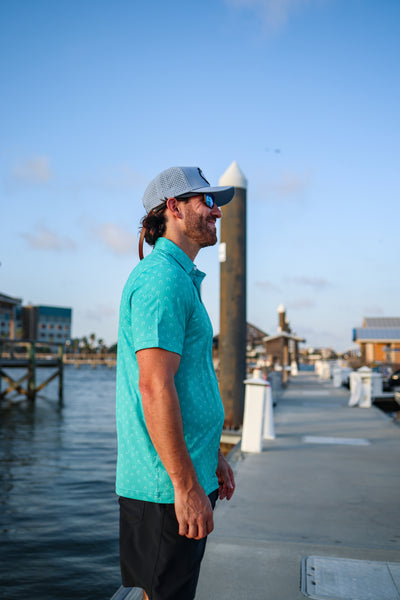 Circle Hook Polo Shirt