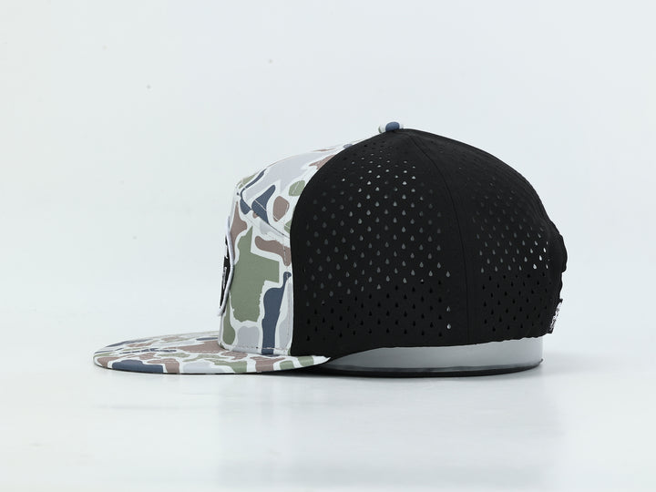 Redfish Wordmark - Texas Sand Camo - Vented Hat