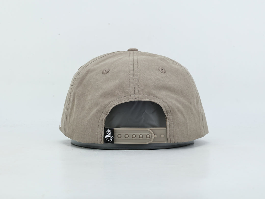 Embroidered Redfish - Stone - Rope Hat