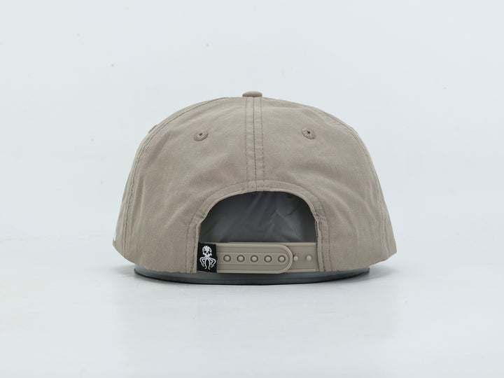 Embroidered Redfish - Stone - Rope Hat
