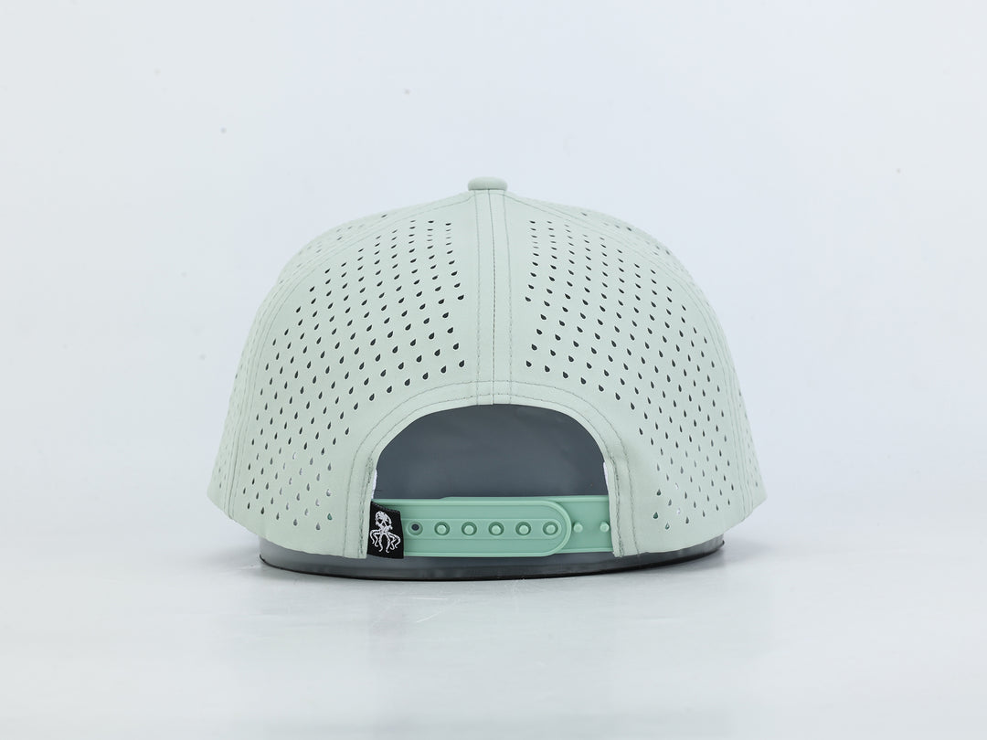 Camo Ducks - Light Blue &amp; Green - Vented Hat