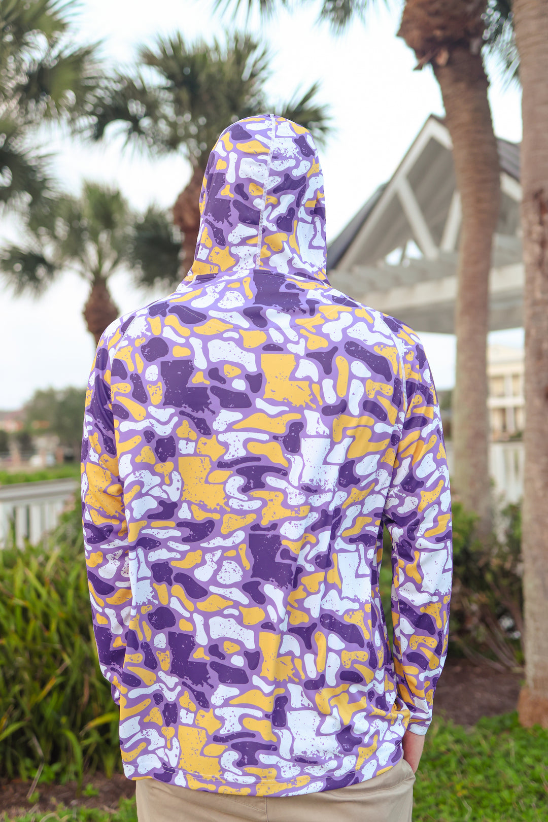 Louisiana Camo Performance Hoodie – SALTWATERSOUL