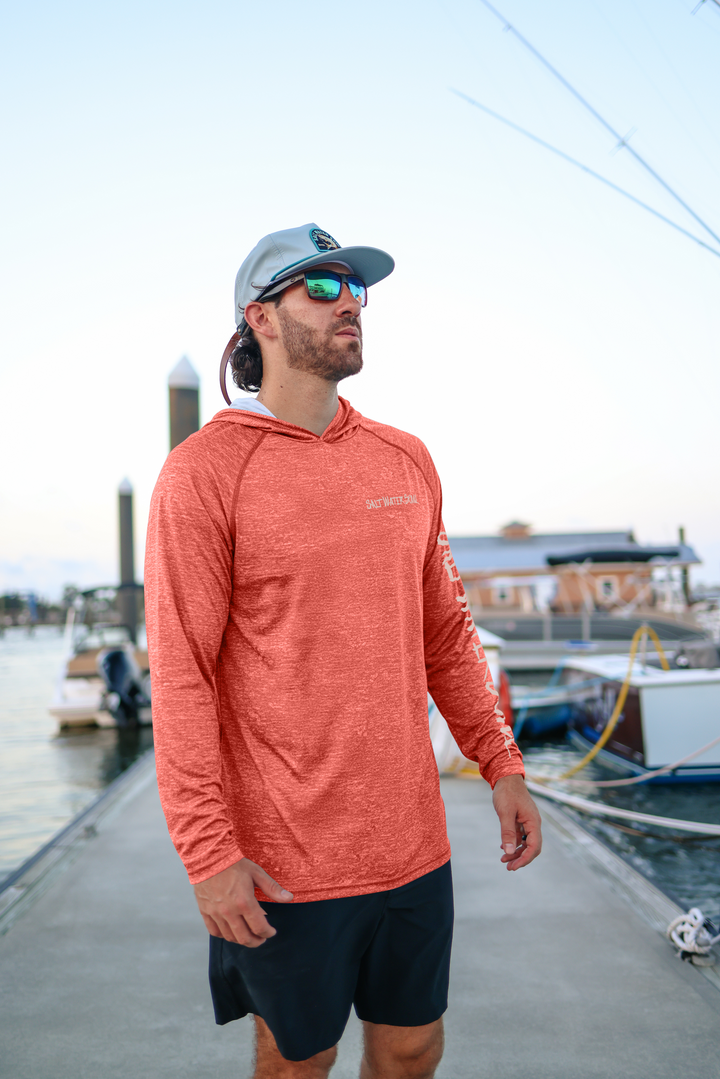 Marlin Classic Orange Performance Hoodie