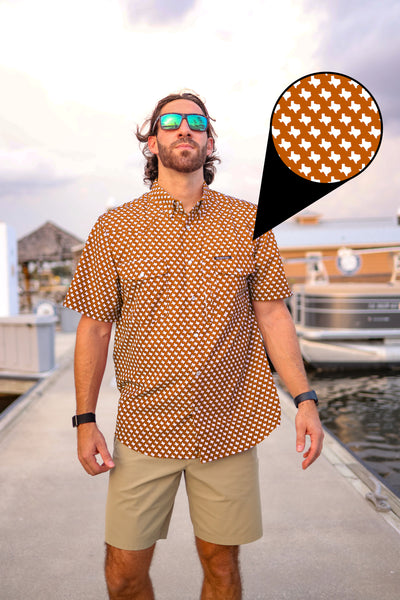 The Austin Pearl Snap Fishing Shirt
