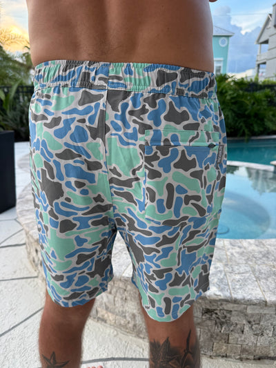 Texas Coastal Camo Athletic Shorts