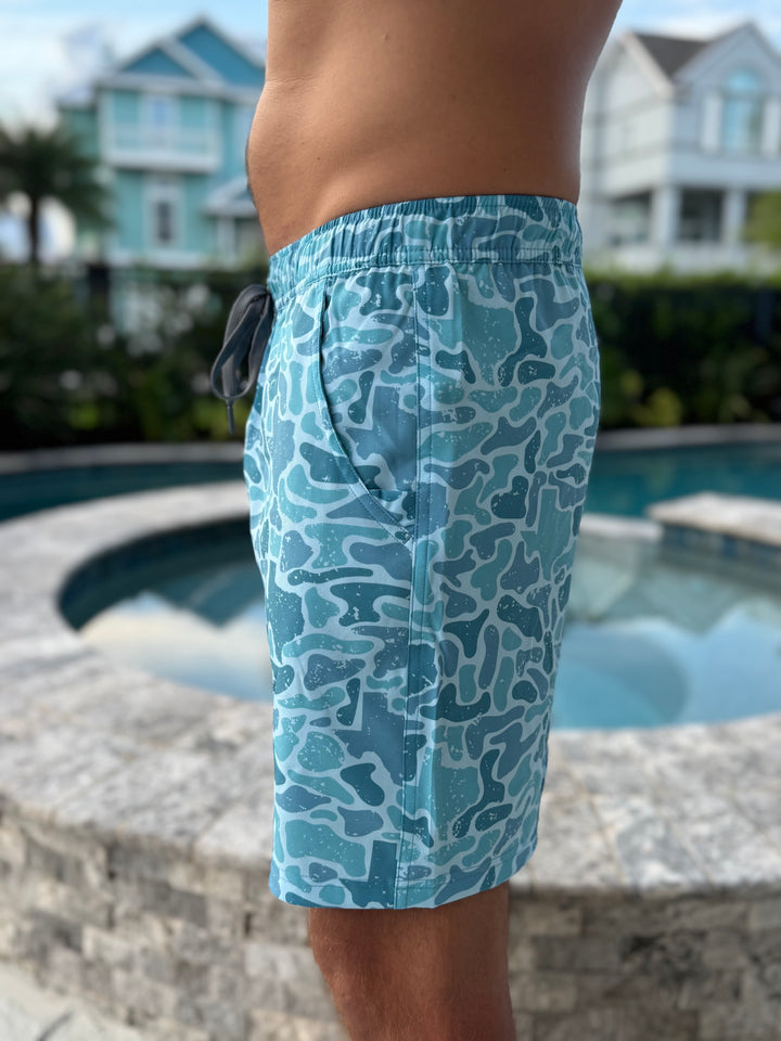 Texas Ocean Camo Board Shorts