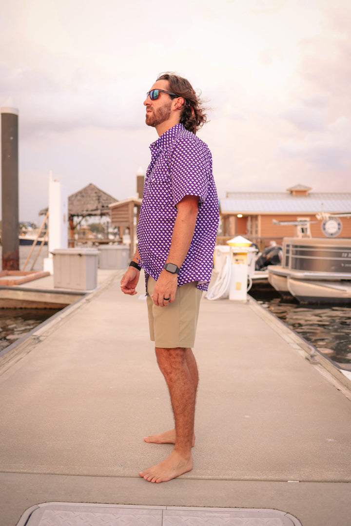 The Fort Worth Pearl Snap Fishing Shirt