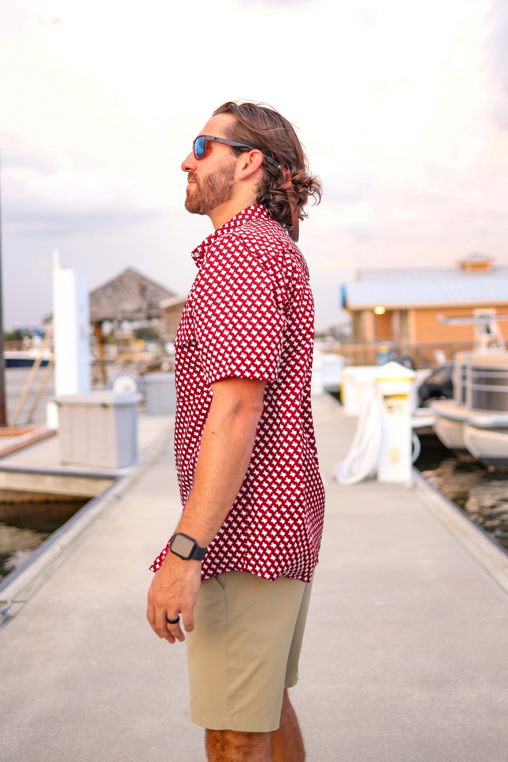 The Houston Pearl Snap Fishing Shirt