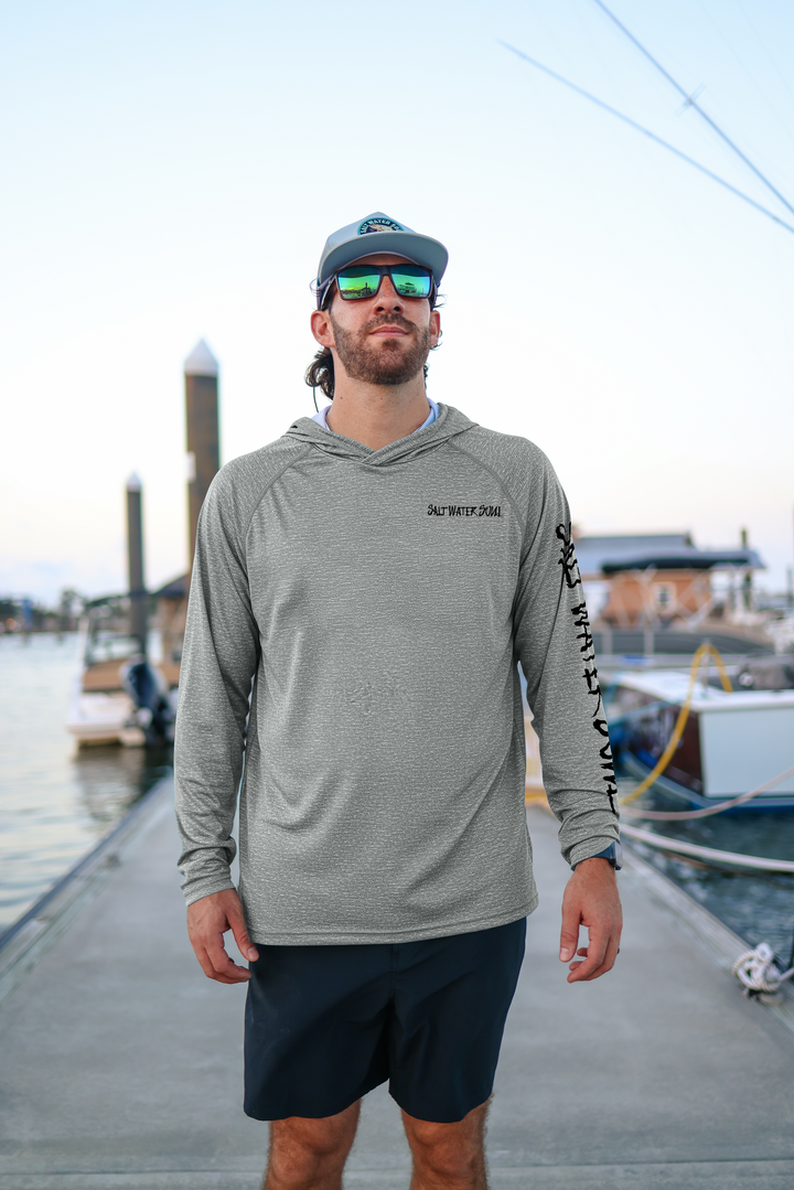 Tuna Classic Gray Performance Hoodie
