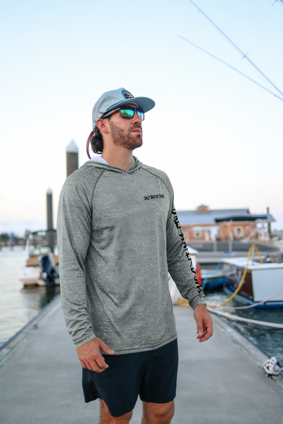 Tuna Classic Gray Performance Hoodie