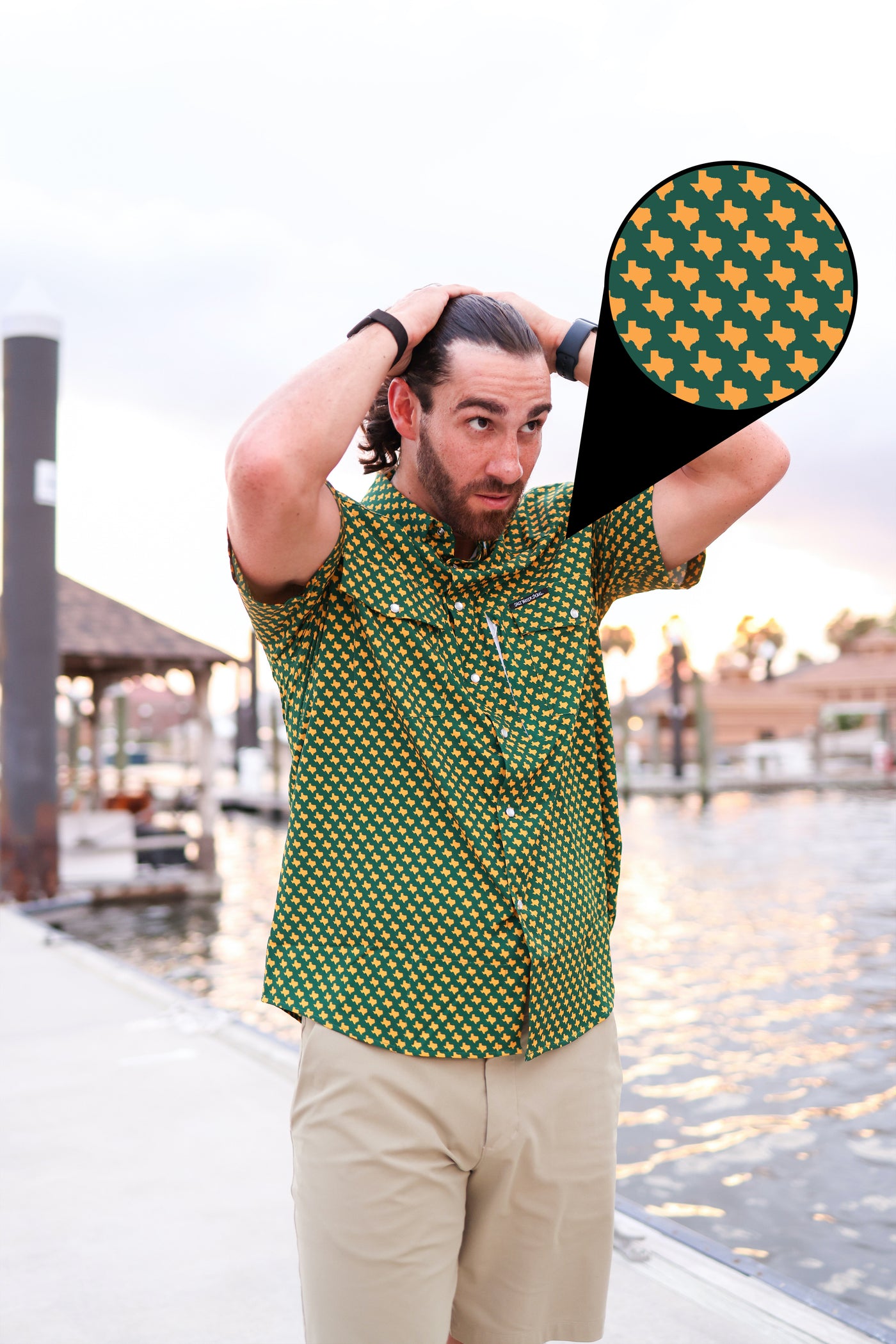 The Waco Pearl Snap Fishing Shirt
