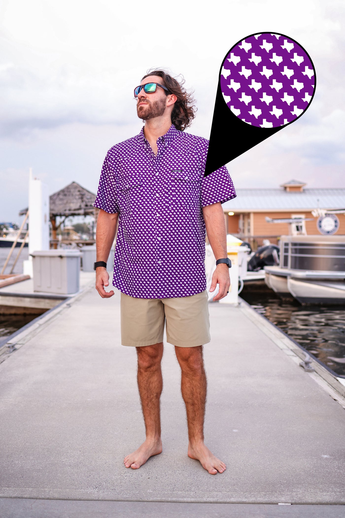 The Fort Worth Pearl Snap Fishing Shirt