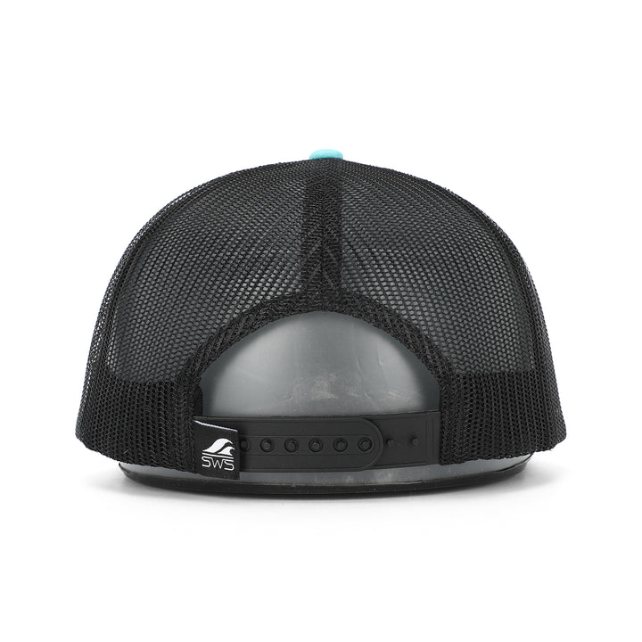 Marlin Trident - Teal - Mesh Trucker Hat