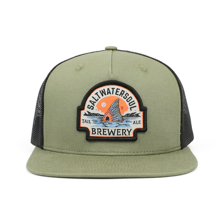 Tail Ale - Green/Black - Snapback Hat
