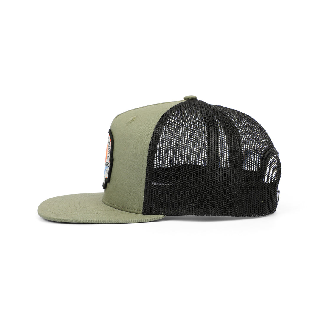 Tail Ale - Green/Black - Snapback Hat