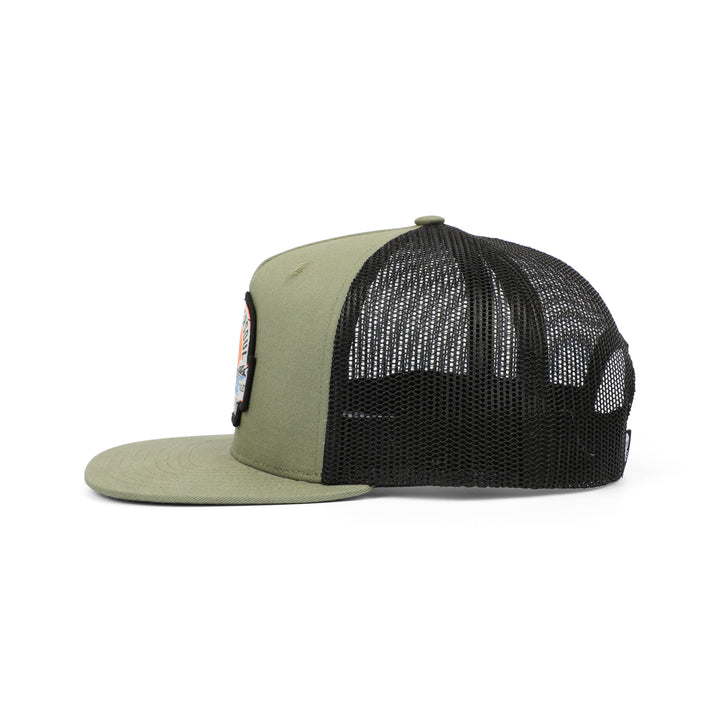 Tail Ale - Green/Black - Snapback Hat