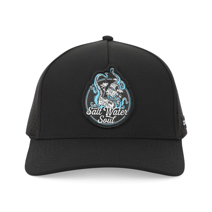 Kraken - Black - Vented Hat