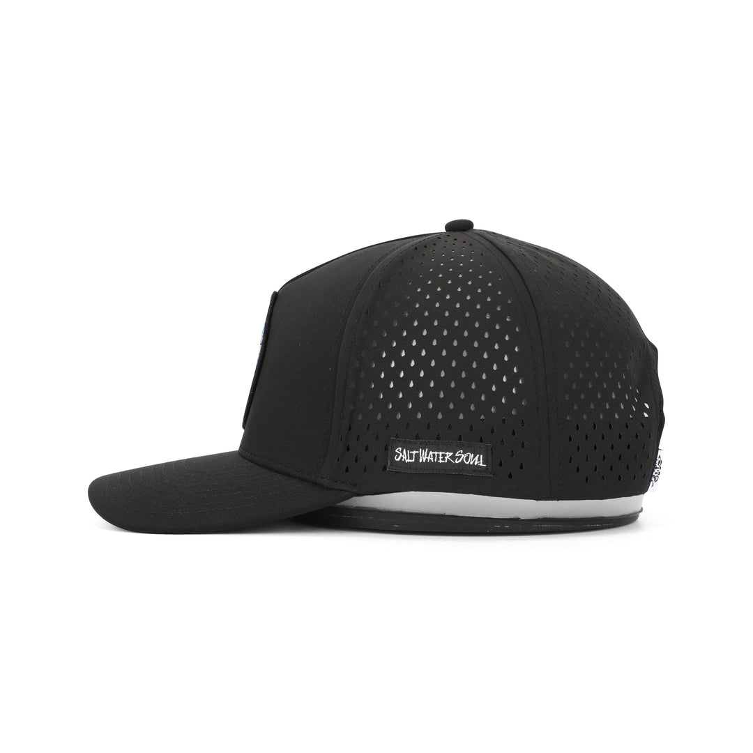 Kraken - Black - Vented Hat