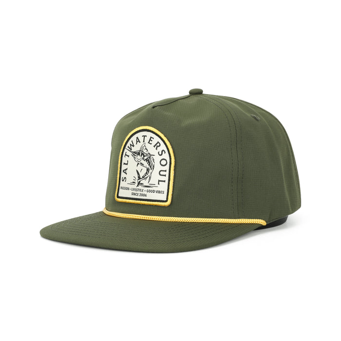 Marlin Green Rope Hat